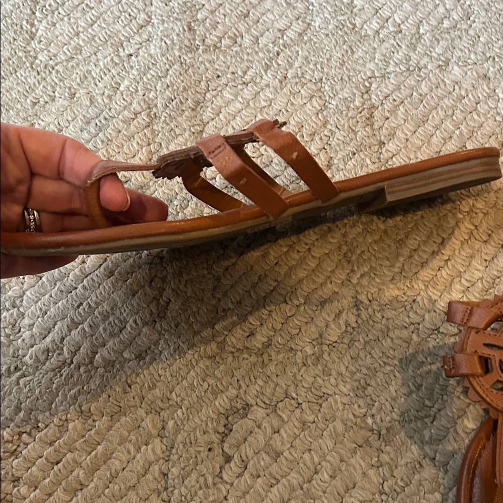 Circus by Sam Edelman Tan Cutout Sandals - Picture 6 of 9